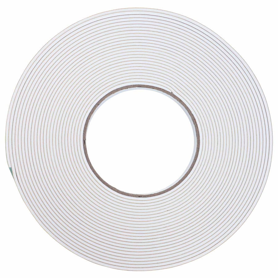 Zelfklevende schuimtape 5 pcs Wit 10mm x 10m CR Schuim