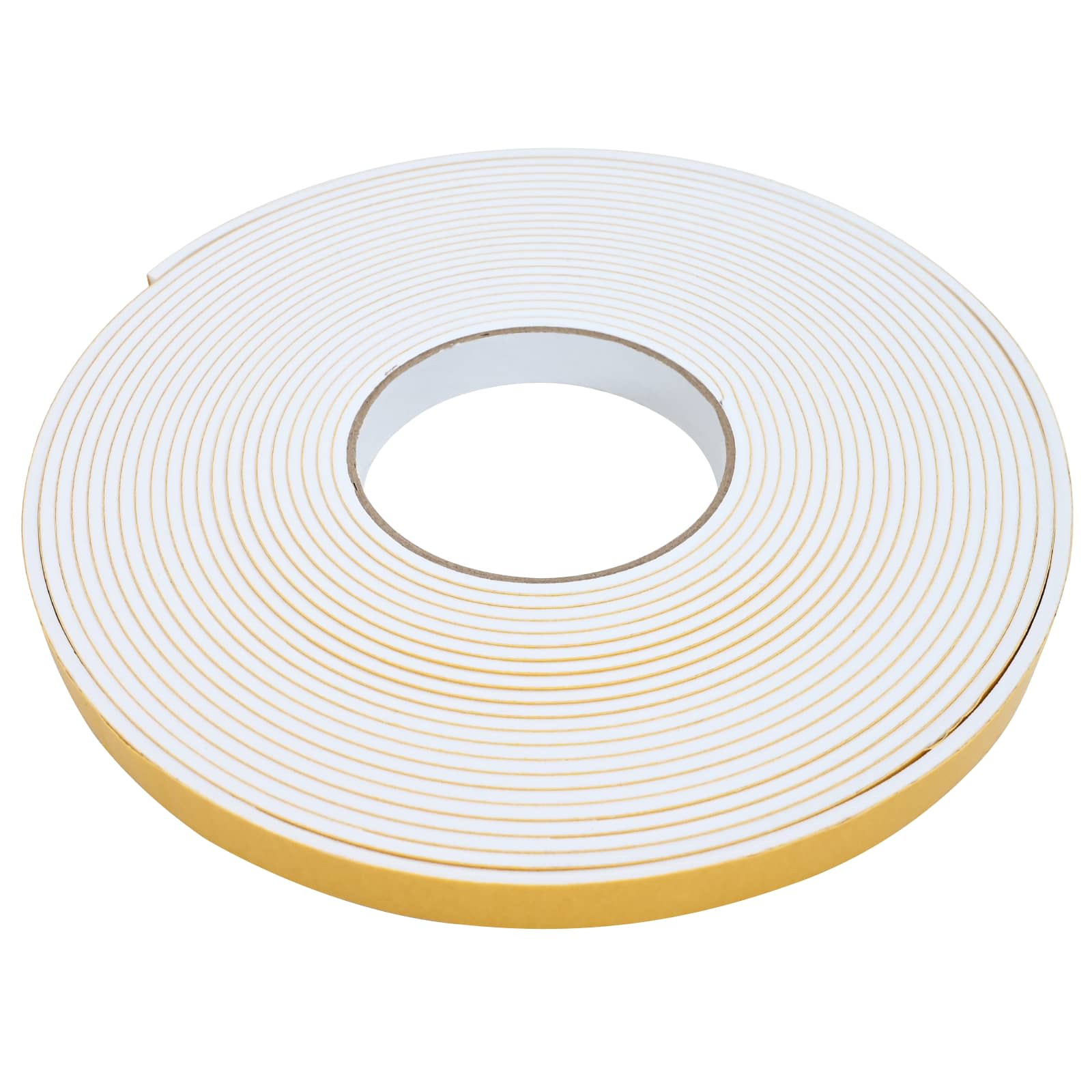 Zelfklevende schuimtape Wit 15mm x 10m CR Schuim