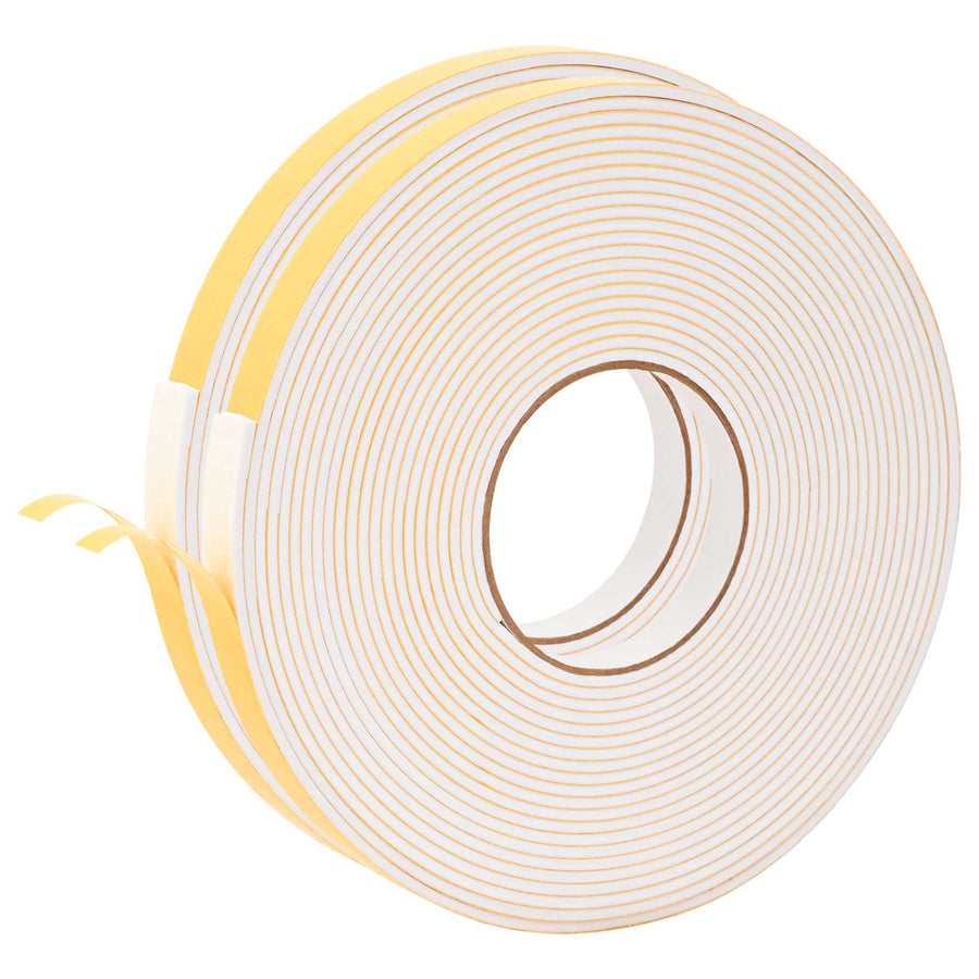 Zelfklevende schuimtape 2 pcs Wit 15mm x 10m CR Schuim