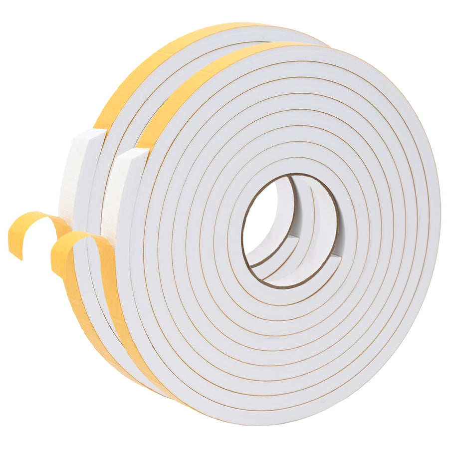 Zelfklevende schuimtape 2 pcs Wit 15mm x 5m CR Schuim