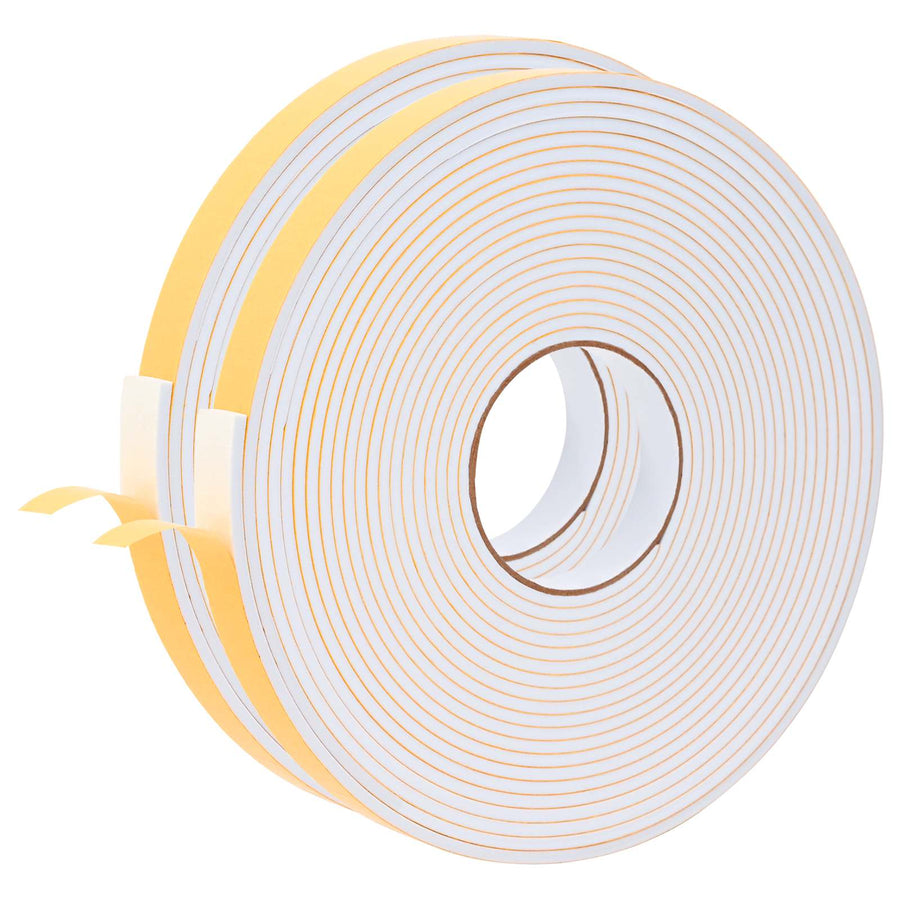 Zelfklevende schuimtape 2 pcs Wit 20mm x 10m CR Schuim