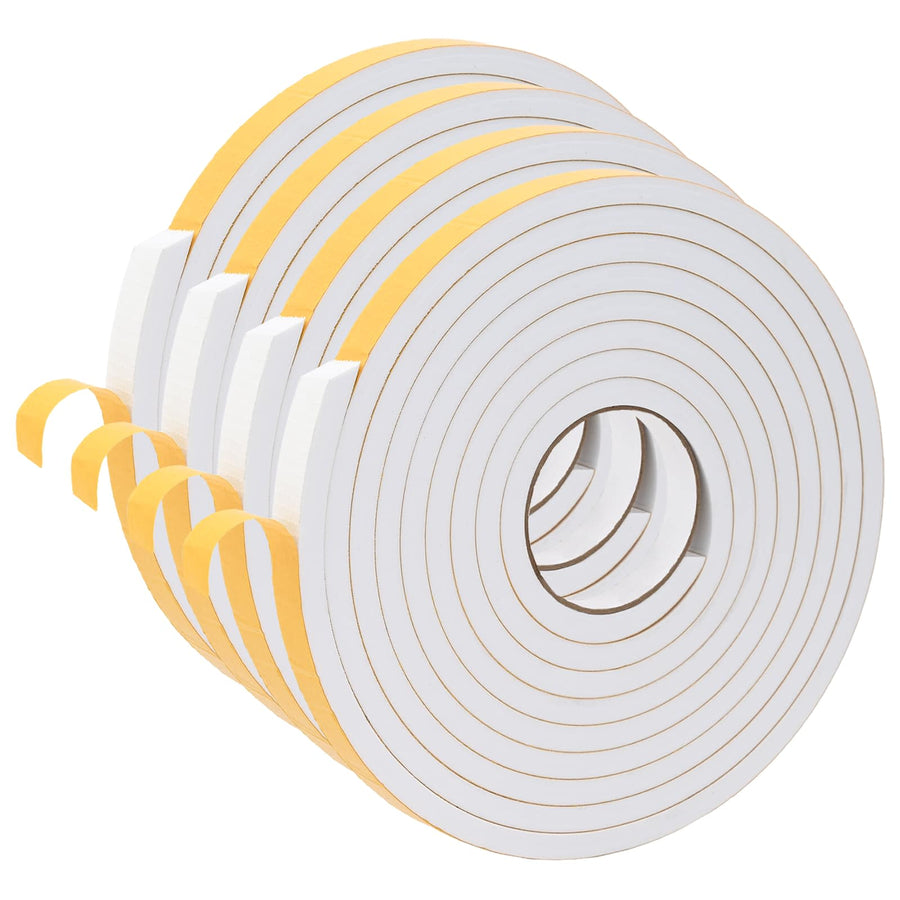 Zelfklevende schuimtape 4 pcs Wit 20mm x 5m CR Schuim