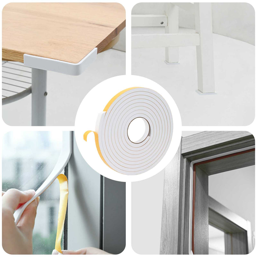 Zelfklevende schuimtape 10 pcs Wit 20mm x 5m CR Schuim