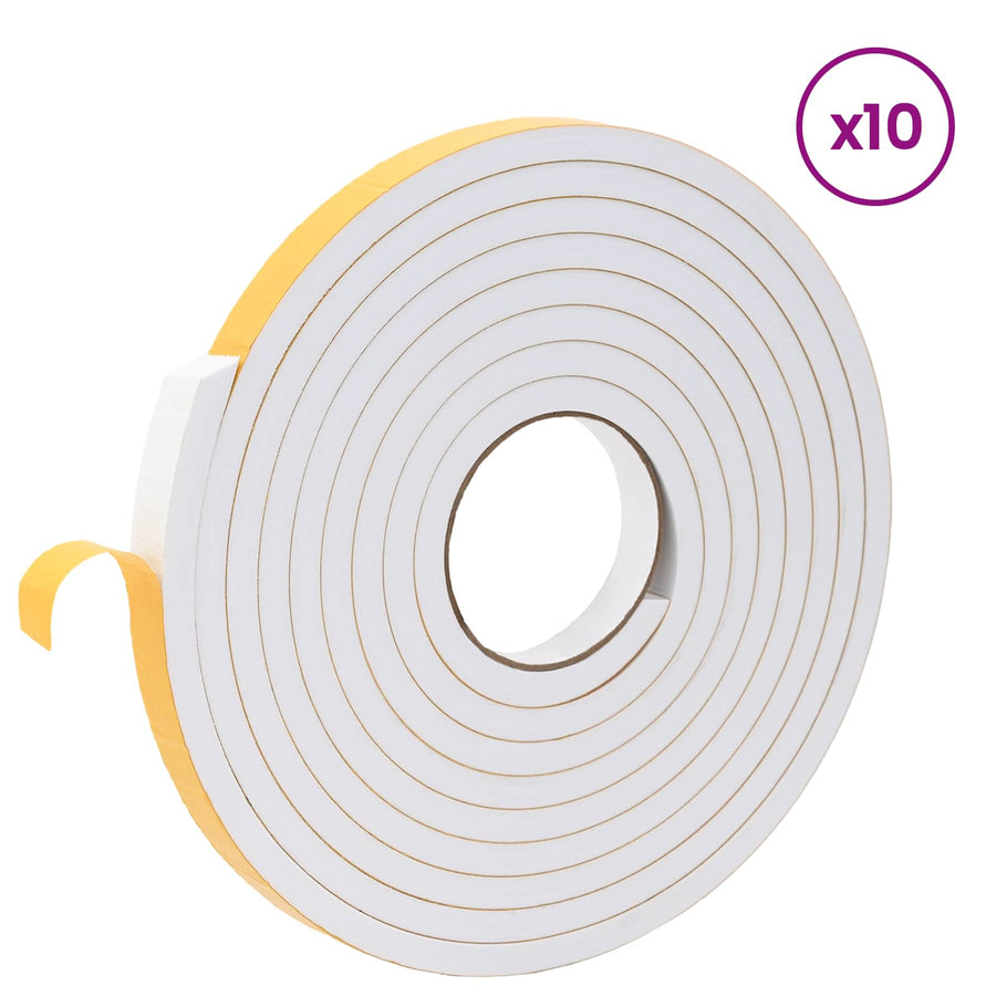 Zelfklevende schuimtape 10 pcs Wit 20mm x 5m CR Schuim