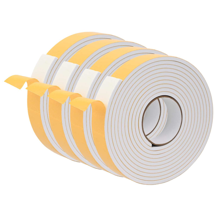 Zelfklevende schuimtape 4 pcs Wit 30mm x 5m CR Schuim