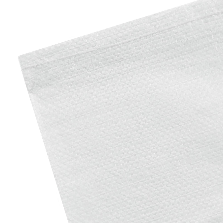 Geweven zakken 10 pcs Wit 80 x 125 cm PP