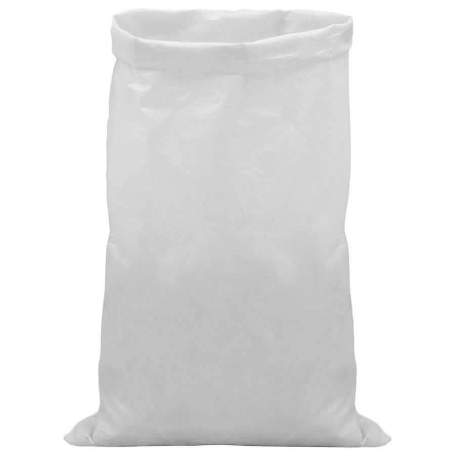 Geweven zakken 50 pcs Wit 60 x 110 cm PP