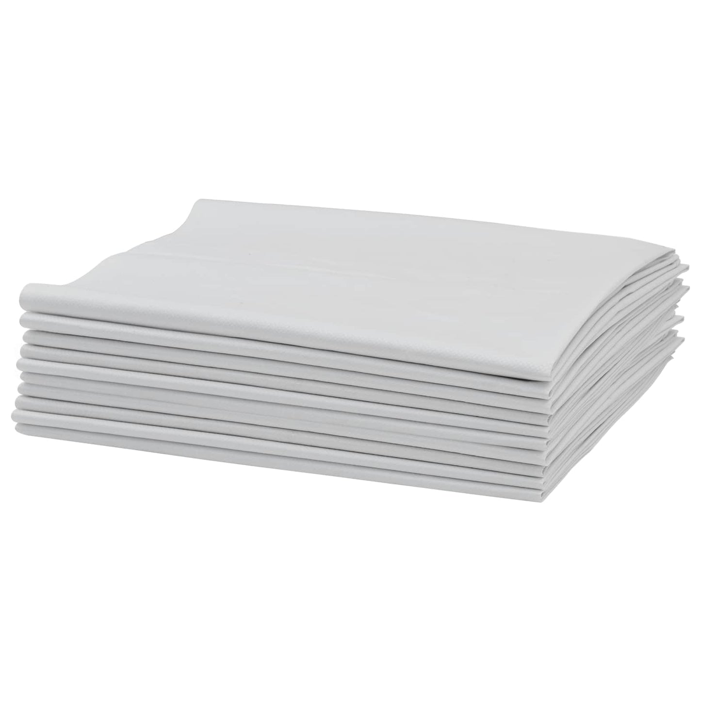 Geweven zakken 50 pcs Wit 80 x 125 cm PP