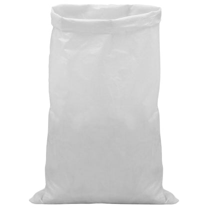 Geweven zakken 100 pcs Wit 60 x 110 cm PP