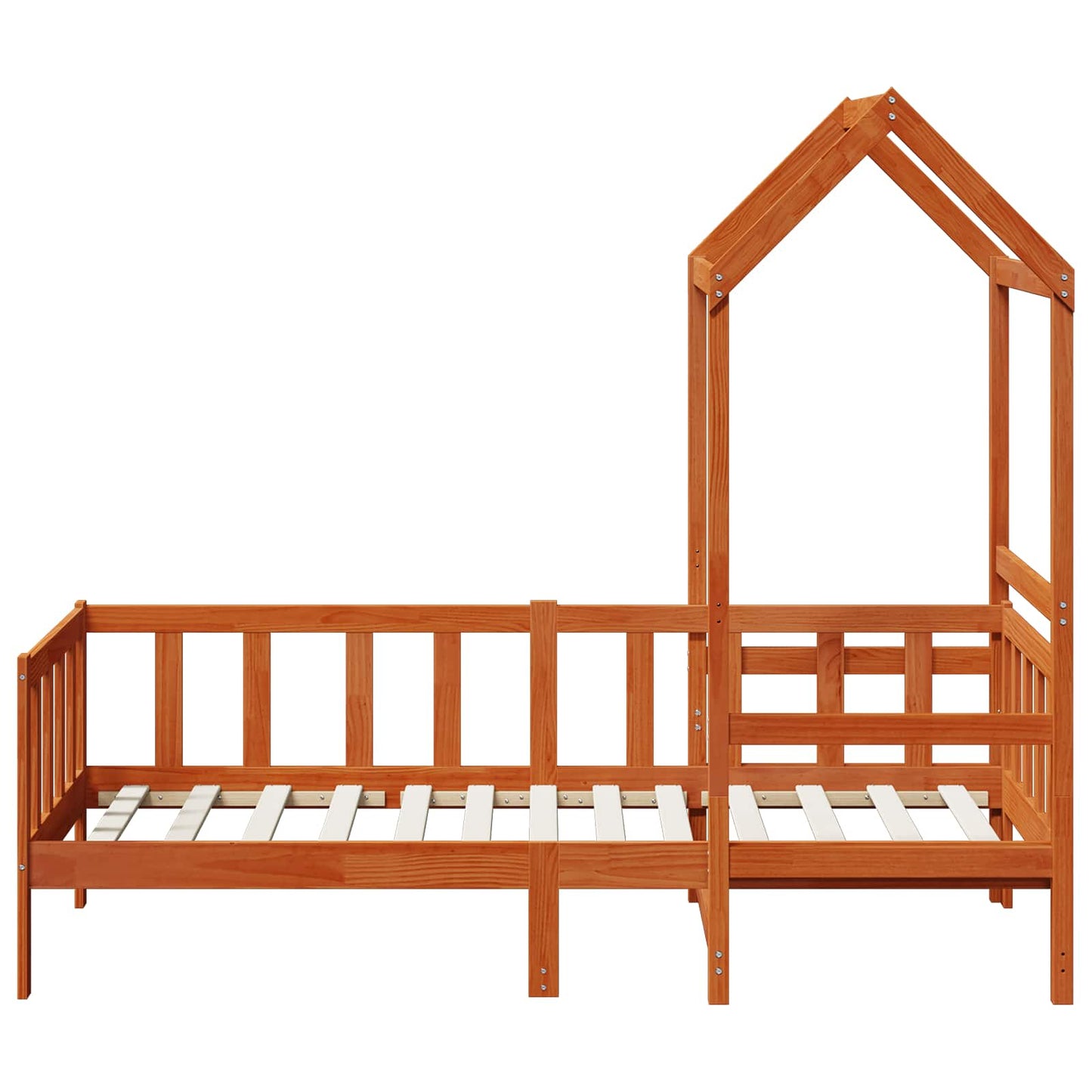 Dagbed Set Wasbruin Massief grenenhout