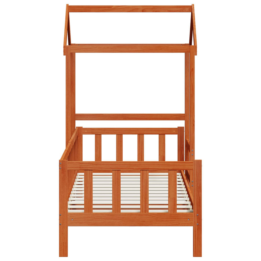 Dagbed Set Wasbruin Massief grenenhout