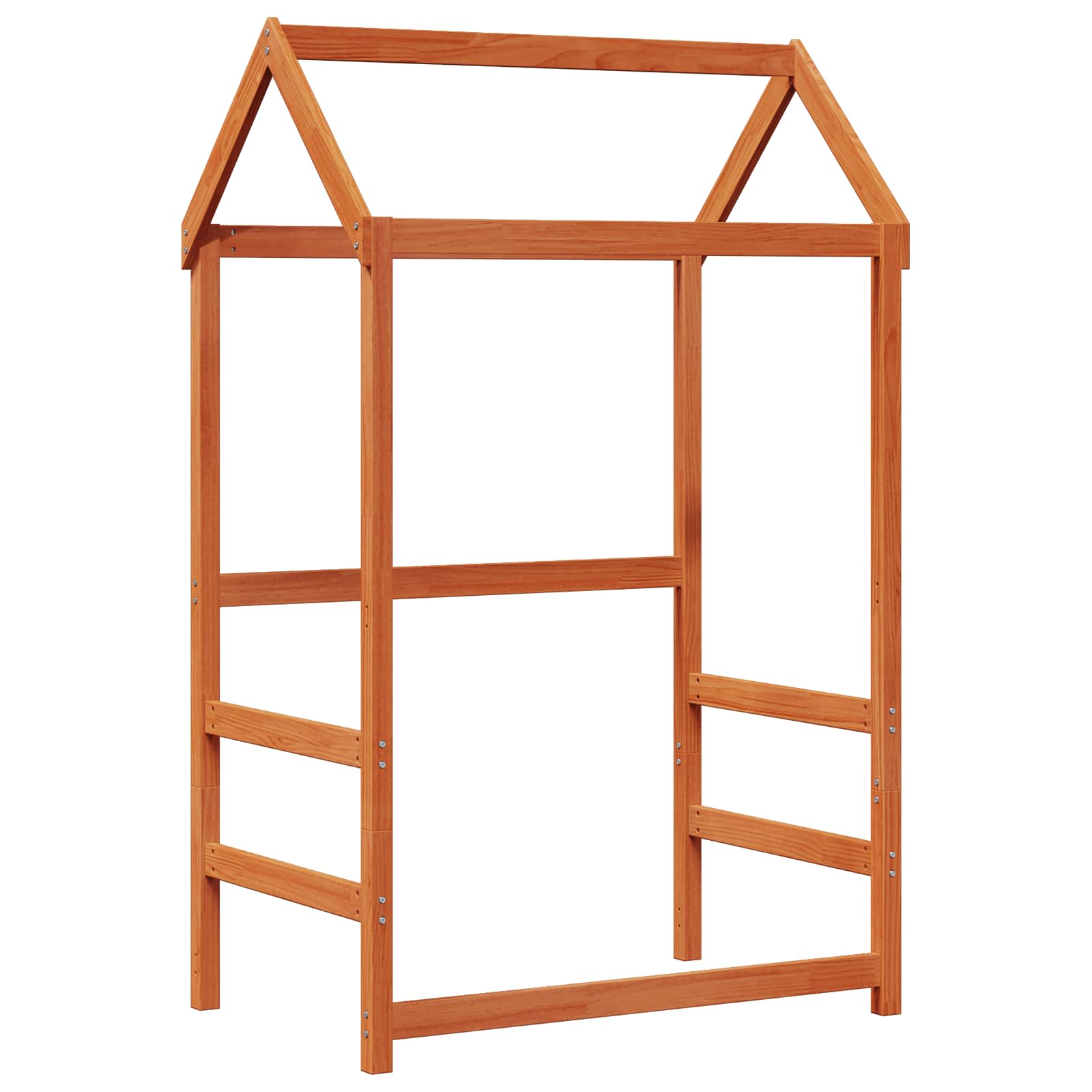 Dagbed Set Wasbruin Massief grenenhout