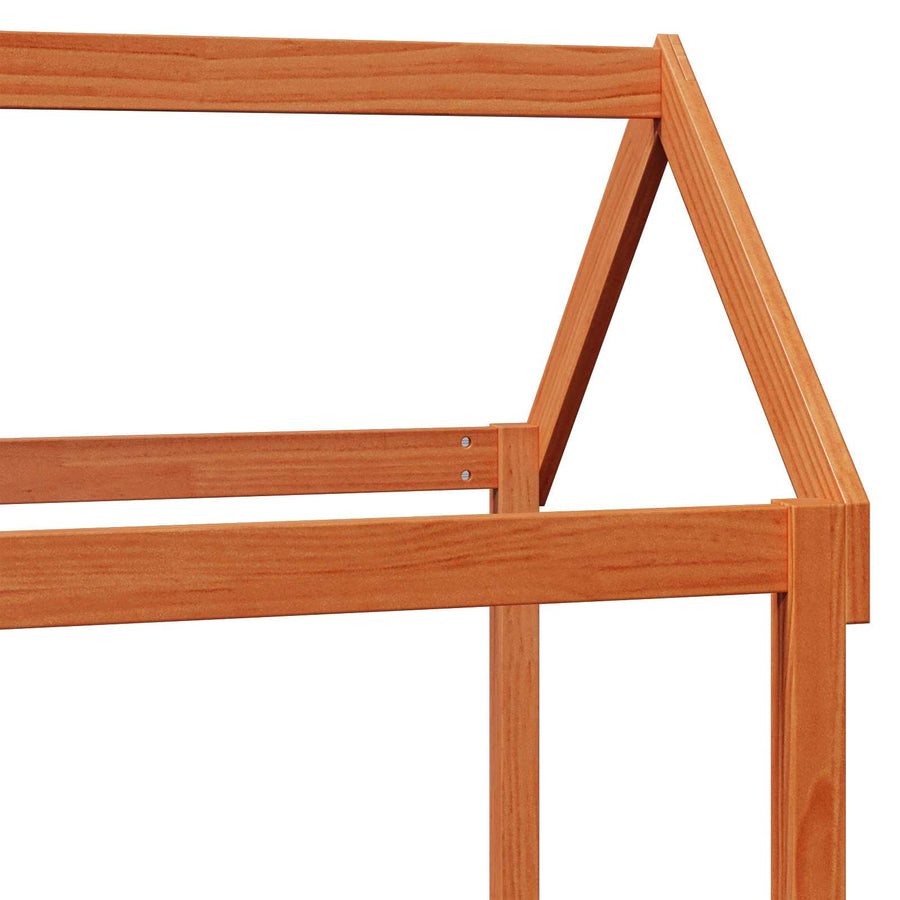 Dagbed Set Wasbruin Massief grenenhout