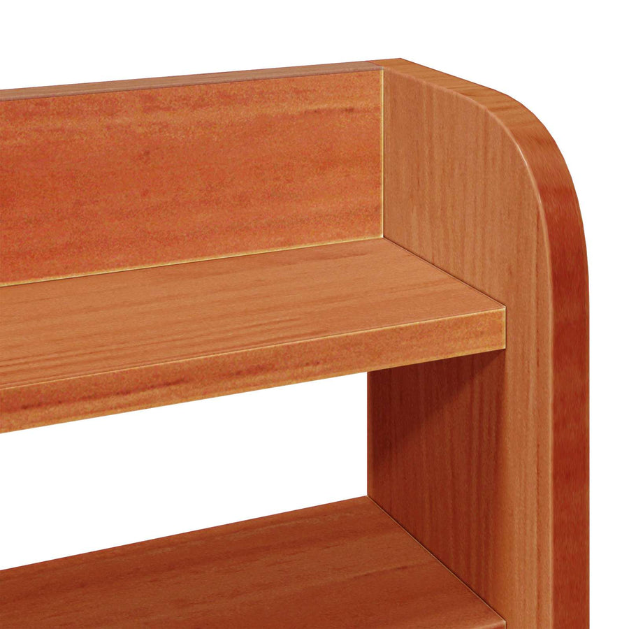 Bedframe met hoofdeinde 2 pcs Wasbruin Massief Vurenhout