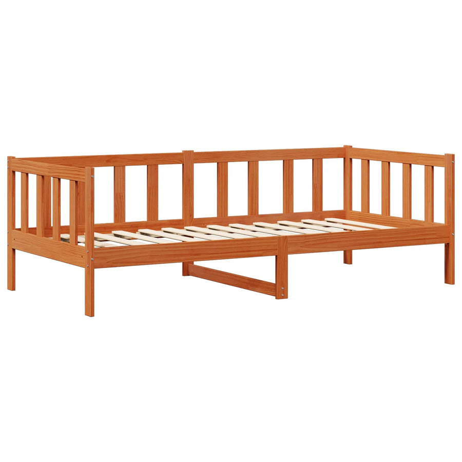 Dagbed Set 2 pcs Wasbruin Massief grenenhout