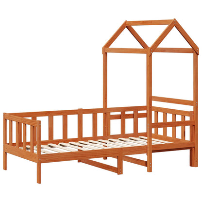 Dagbed Set 2 pcs Wasbruin Massief grenenhout