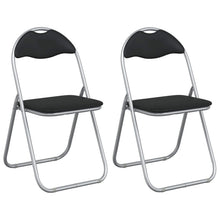 Inklapbare stoel 2 pcs Zwart en Grijs 48 x 43,5 x 81 cm