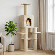 Kattenboom 180 cm crème