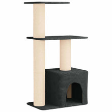 Kattenboom met sisal krabpalen Donkergrijs 133 cm