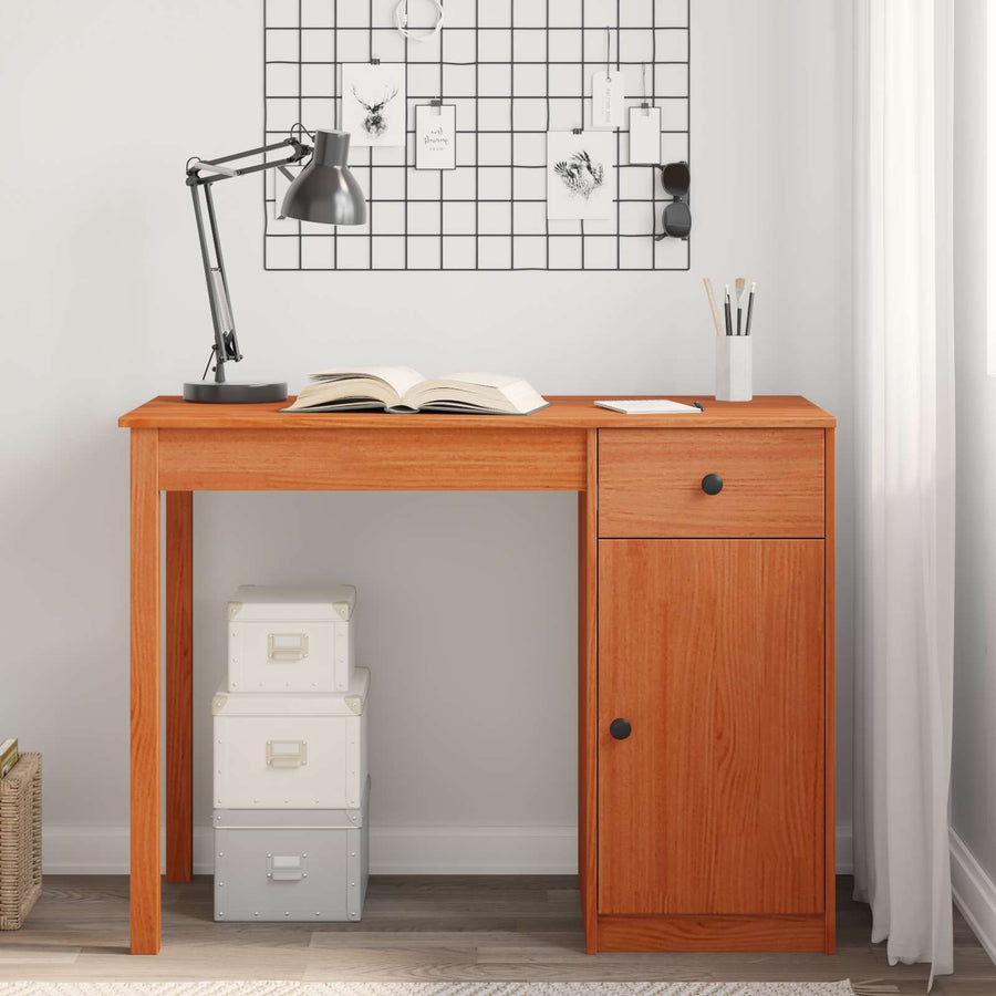 Bureau Waskleur Bruin 100 x 50 x 74 cm Massief grenenhout