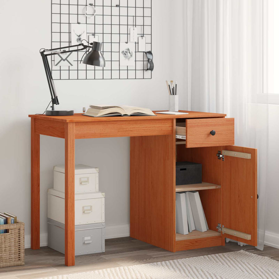 Bureau Waskleur Bruin 100 x 50 x 74 cm Massief grenenhout