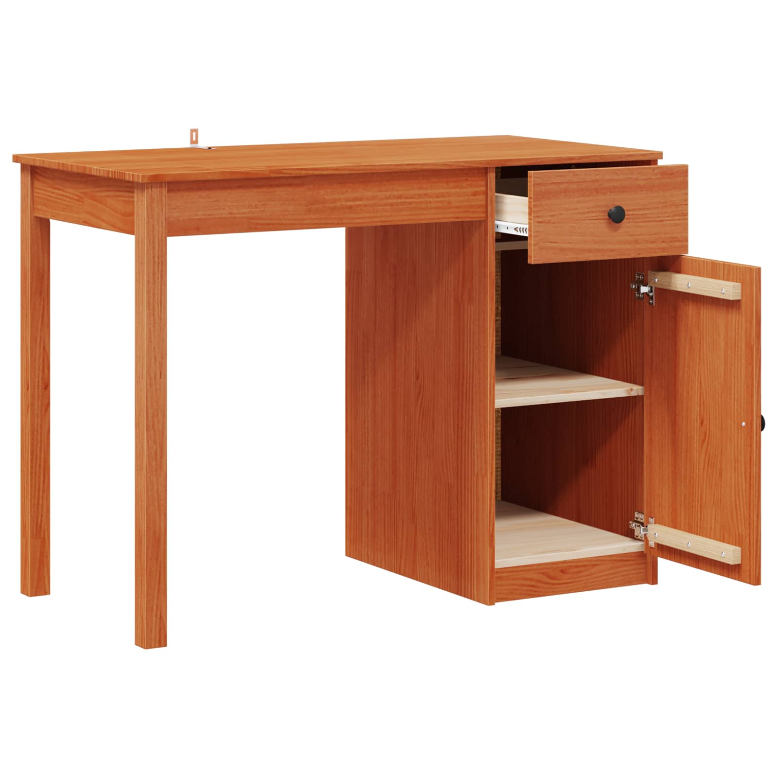 Bureau Waskleur Bruin 100 x 50 x 74 cm Massief grenenhout