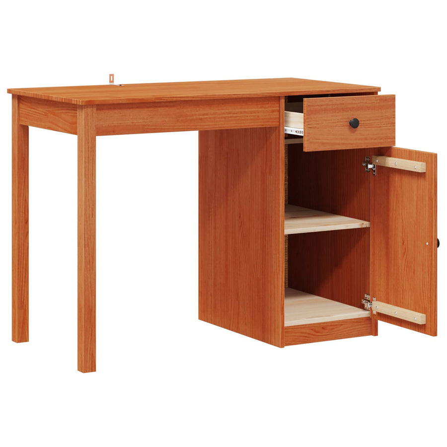 Bureau Waskleur Bruin 100 x 50 x 74 cm Massief grenenhout