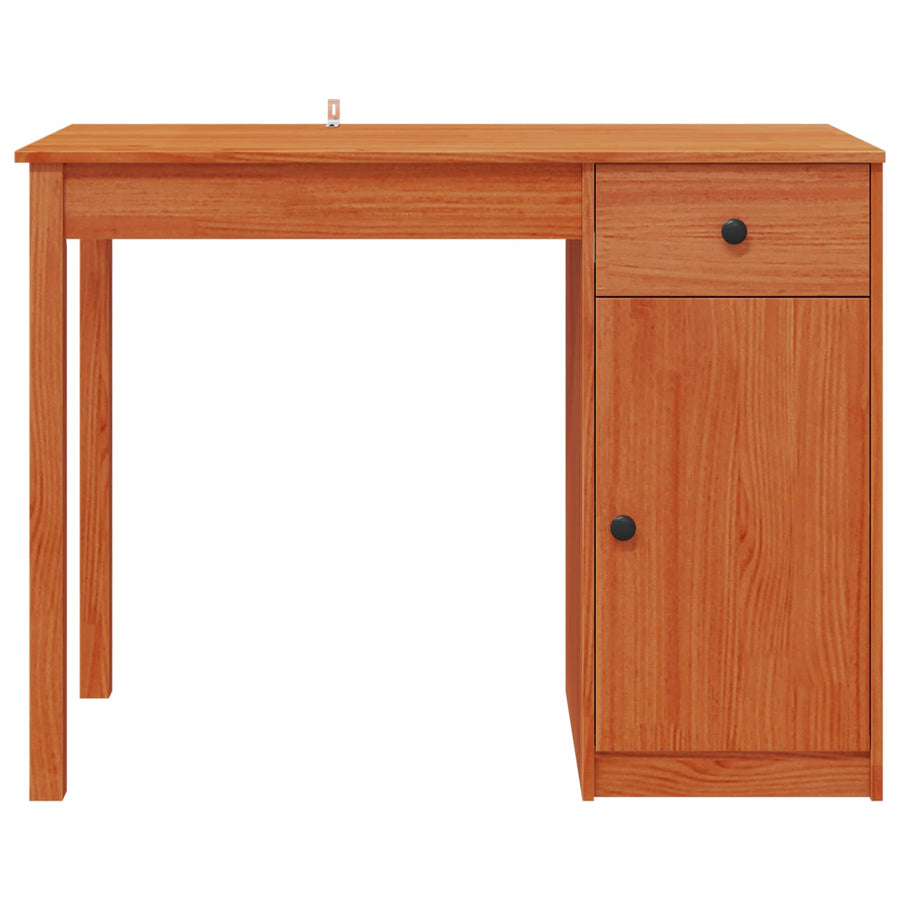 Bureau Waskleur Bruin 100 x 50 x 74 cm Massief grenenhout
