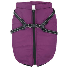 Hondenjas Paars L68 Fleece en polyester