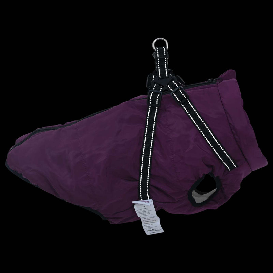 Hondenjas Paars L68 Fleece en polyester