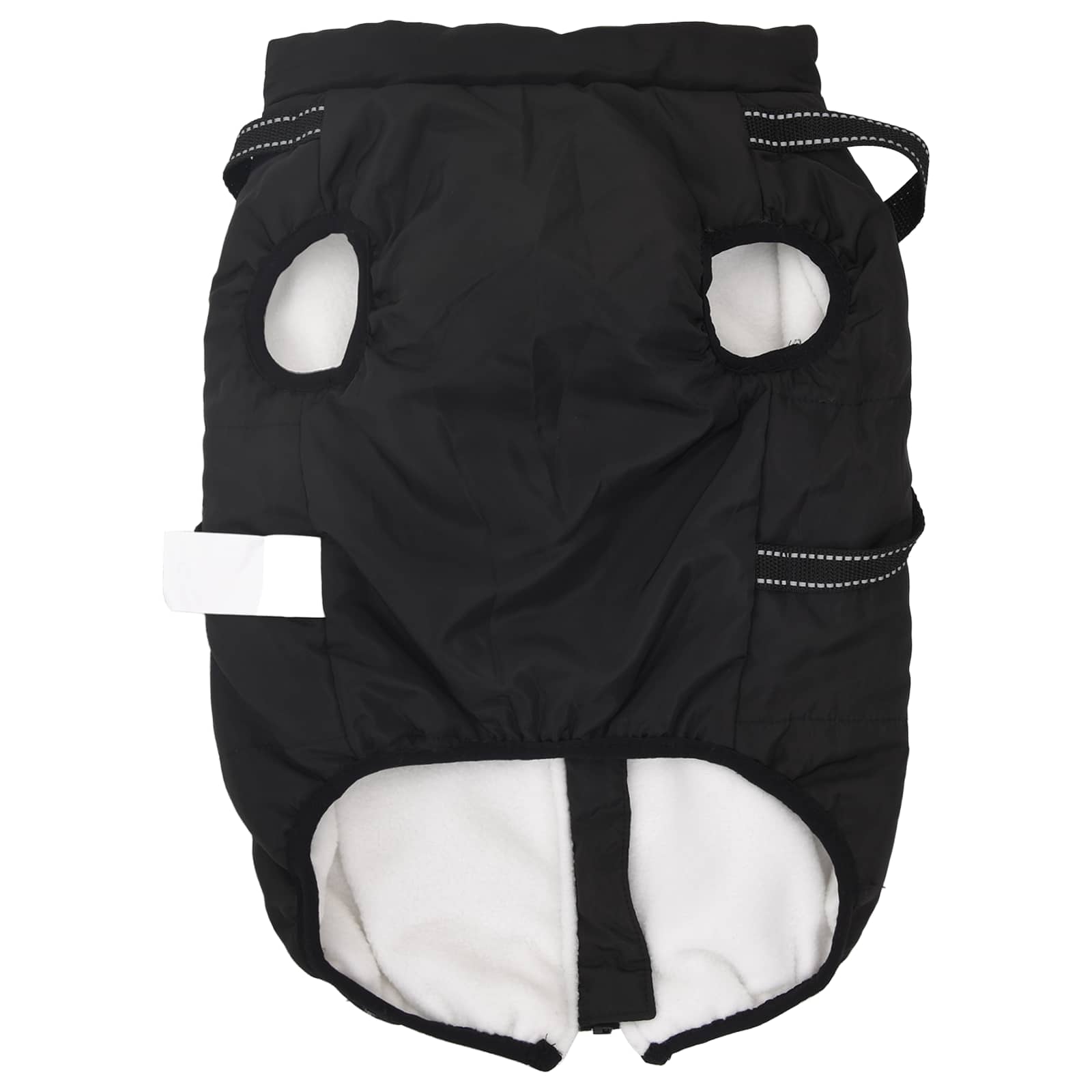 Hondenjas Zwart L68 Fleece en polyester