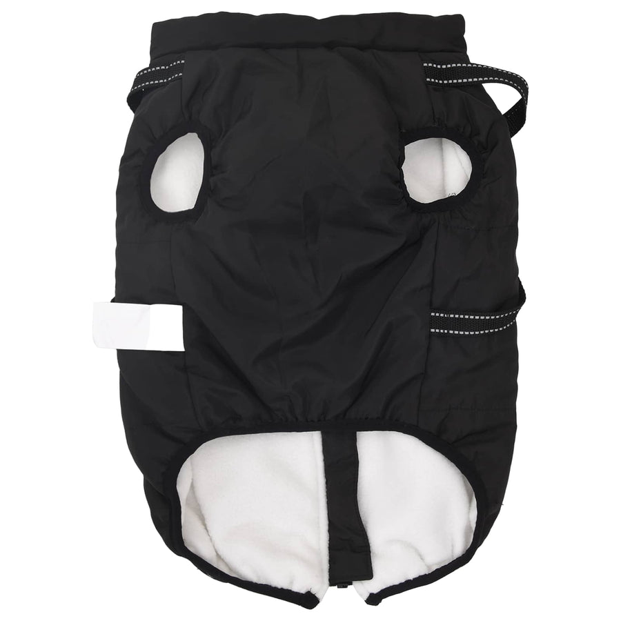 Hondenjas Zwart L68 Fleece en polyester