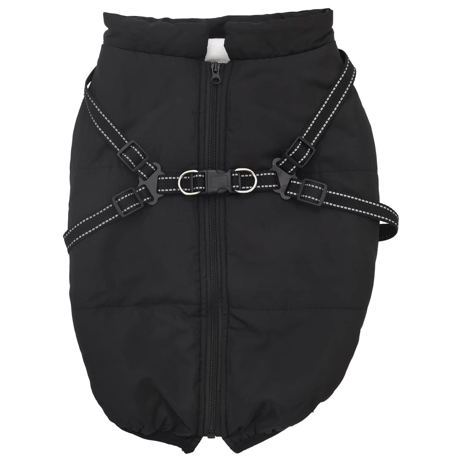 Hondenjas Zwart L68 Fleece en polyester