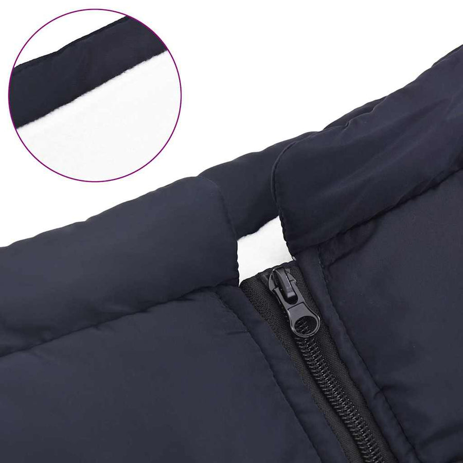Hondenjas met harnas Marineblauw 3XL Fleece en polyester