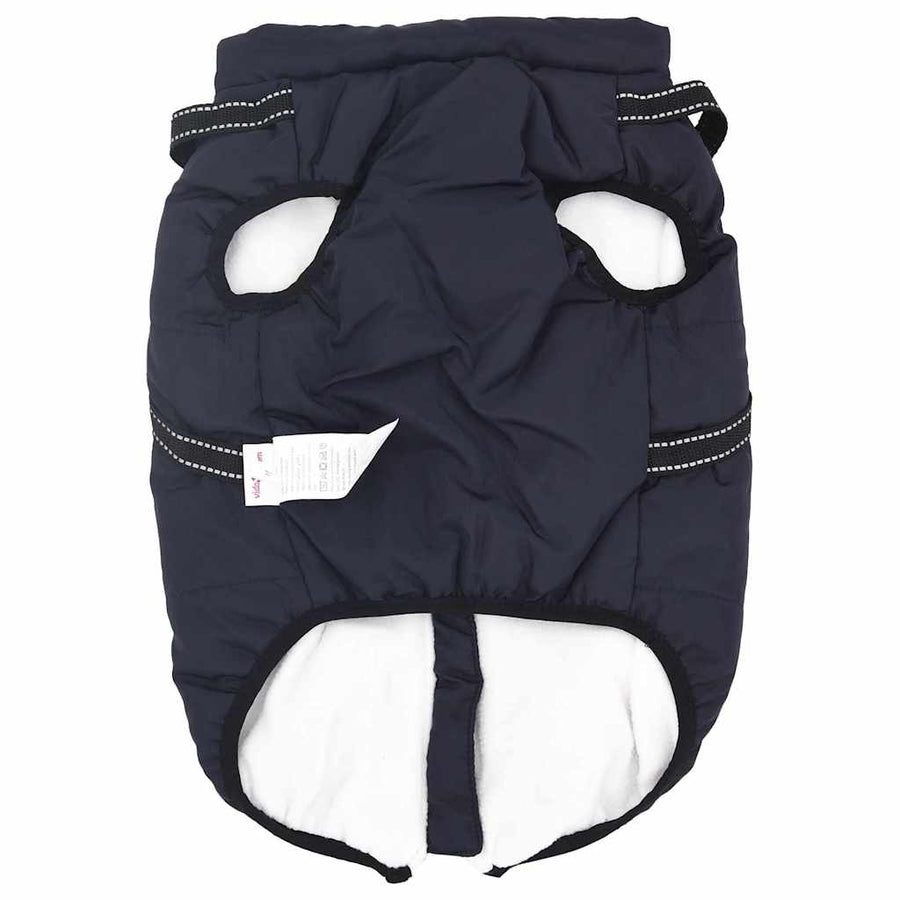 Hondenjas met harnas Marineblauw 4XL Fleece en polyester