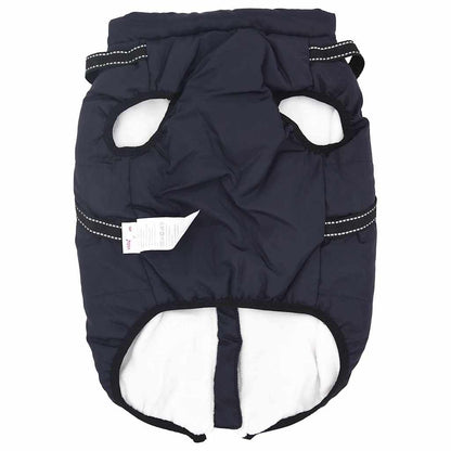 Hondenjas met harnas Marineblauw 5XL Fleece en polyester