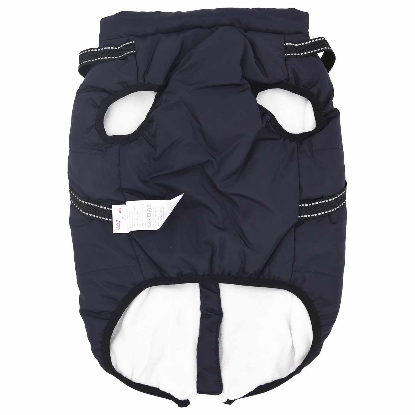 Hondenjas Marineblauw L68 Fleece en polyester
