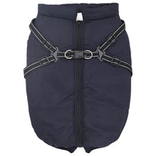 Hondenjas Marineblauw L68 Fleece en polyester