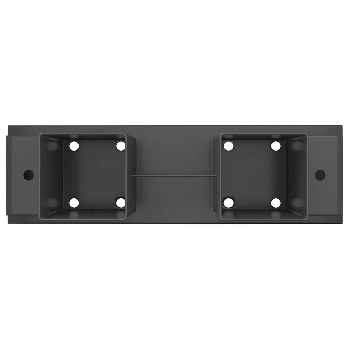 Houtstapel Steun 2 st Antraciet 34 x 10 x 15 cm Staal