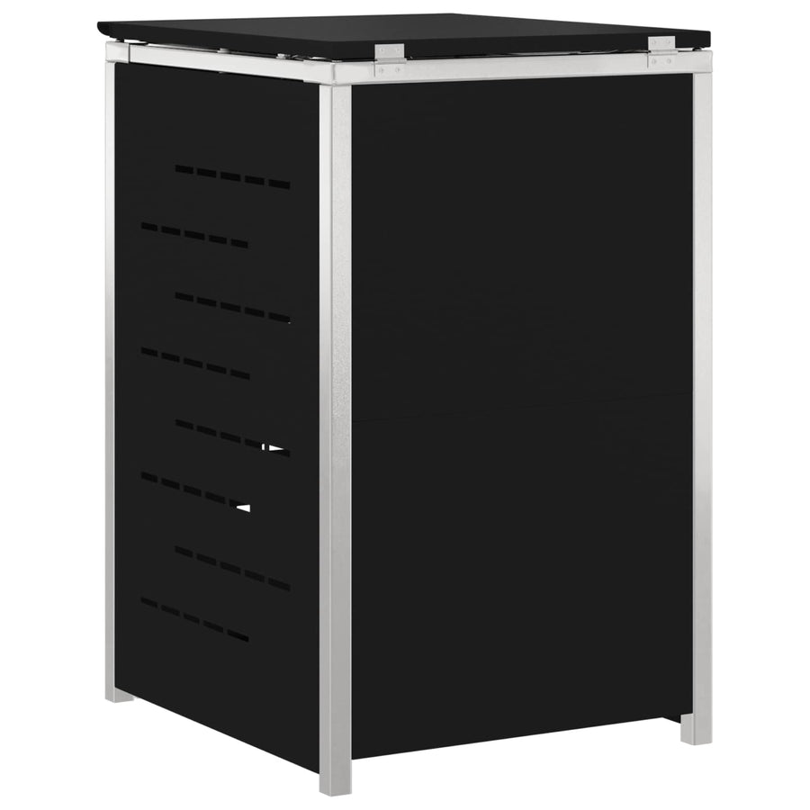 Afvalbak opslag Zwart 77,5 x 69 x 112,5 cm Roestvrij staal