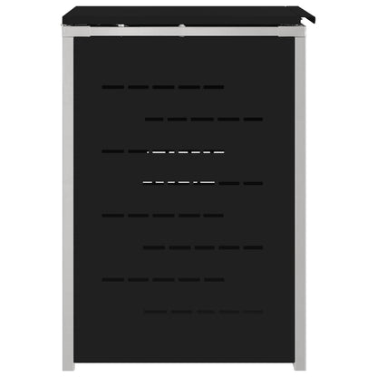 Afvalbak opslag Zwart 77,5 x 69 x 112,5 cm Roestvrij staal