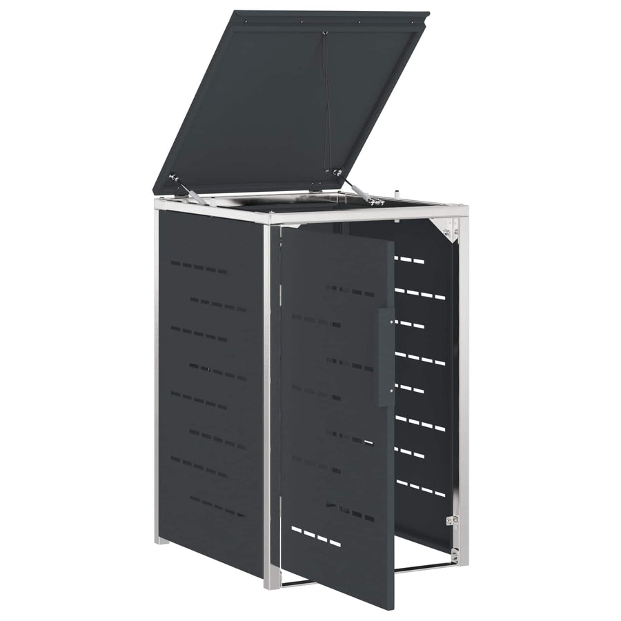 Afvalbak opslag Antracietkleurig 77,5 x 69 x 112,5 cm