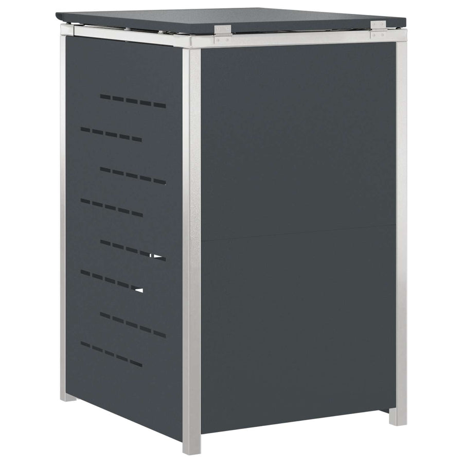 Afvalbak opslag Antracietkleurig 77,5 x 69 x 112,5 cm