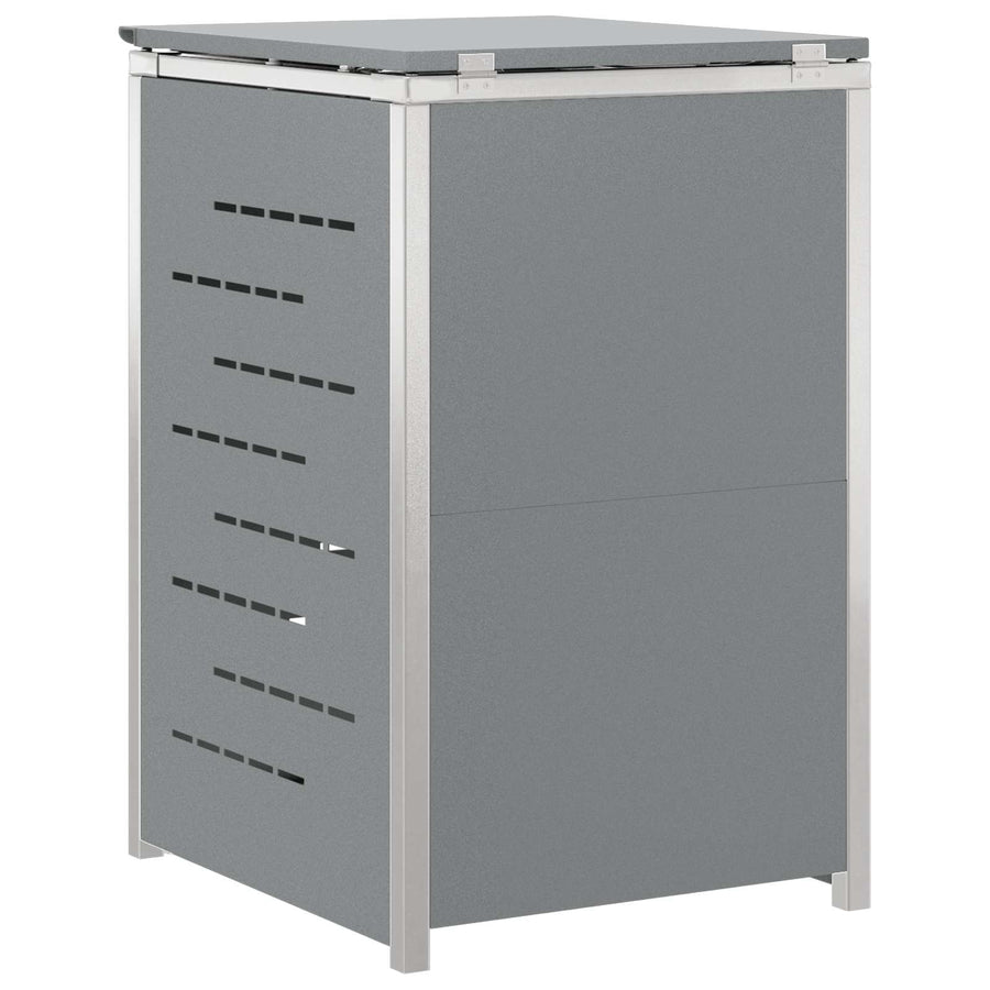 Afvalbak opslag Grijs 77,5 x 69 x 112,5 cm Roestvrij staal