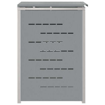 Afvalbak opslag Grijs 77,5 x 69 x 112,5 cm Roestvrij staal