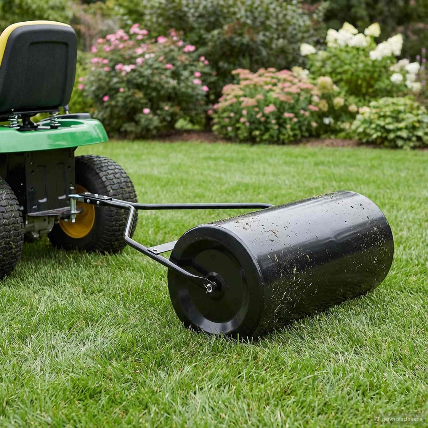 Tuinrol Zwart 120 x 99 cm IJzer