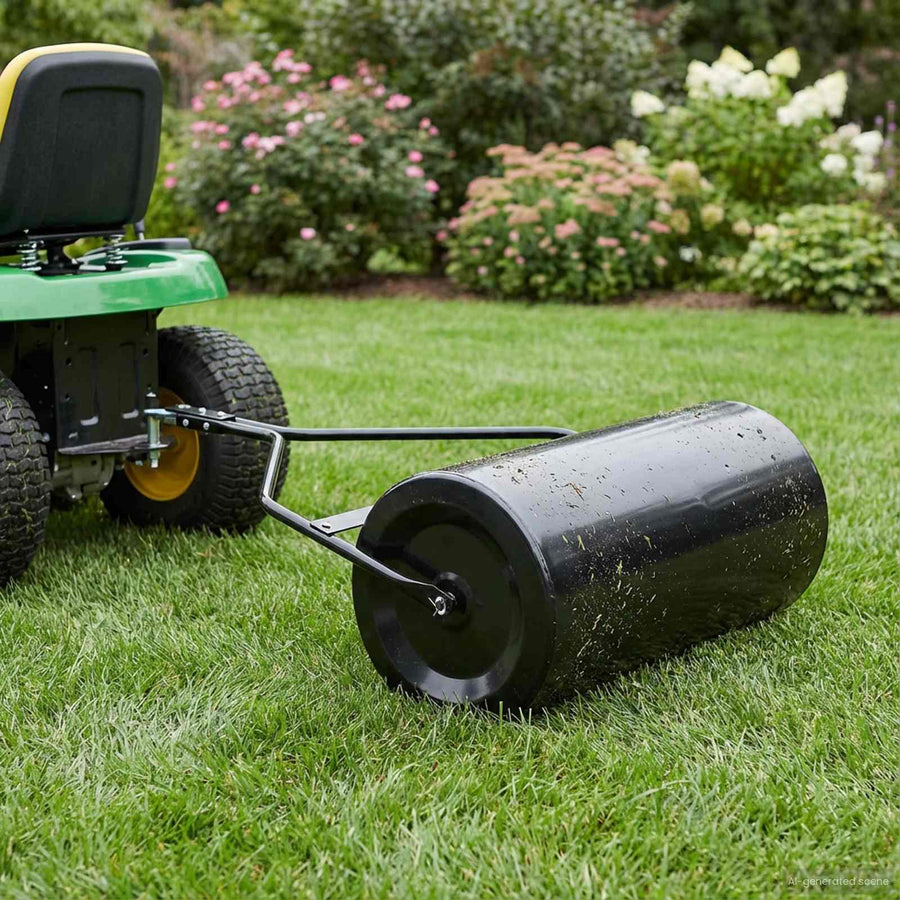 Tuinrol Zwart 120 x 99 cm IJzer