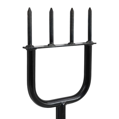 Gazon Beluchter Tool Zwart 95 x 27 cm Kunststof