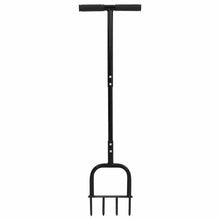 Gazon Beluchter Tool Zwart 95 x 27 cm Kunststof