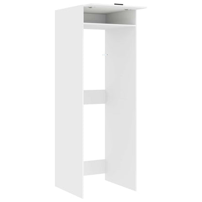 Wasmachinekast met opslag Wit 67,5 x 68 x 200 cm Bewerkt hout